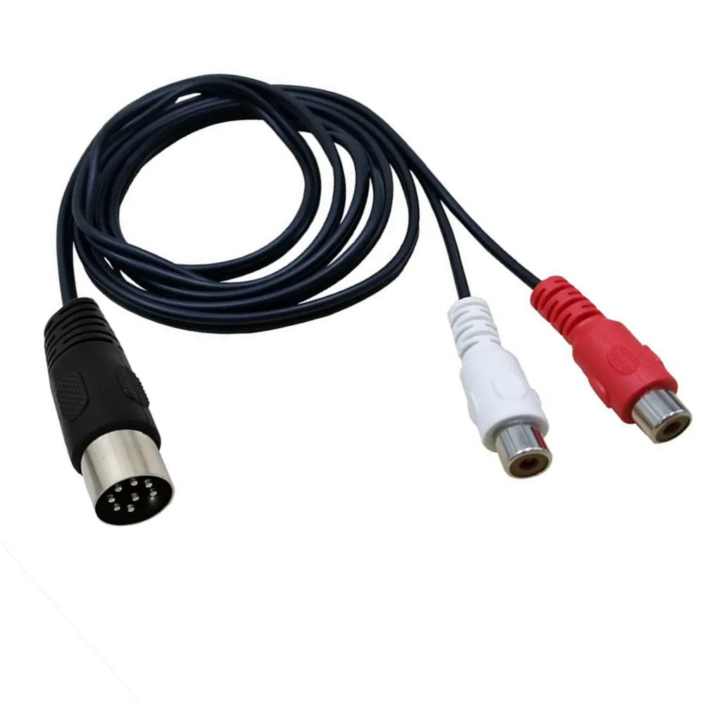 Din 8 ピン - 2RCA ケーブル 8Pin Din  - Audio Music Instrumental のレビューと価格