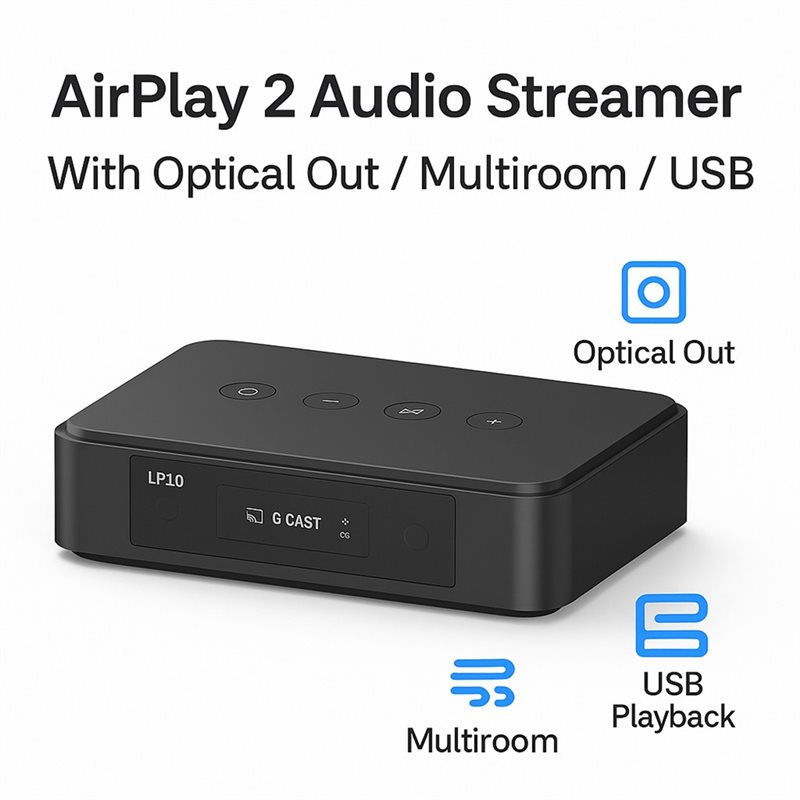 B92B-LP10 デジタル&アナログ出力ワイヤレス音楽スト - Audio Music Google のレビューと価格