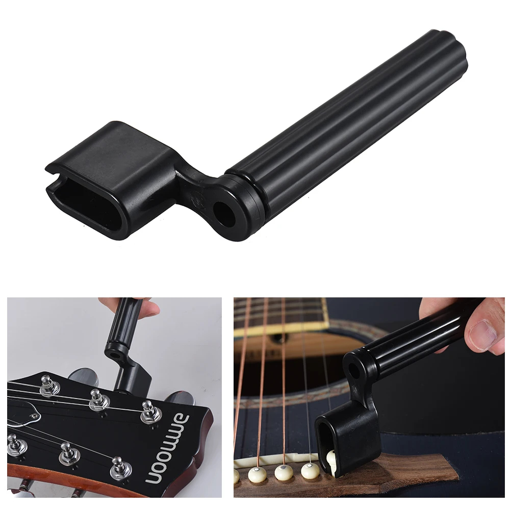 プラスチックアコースティックエレキギターベース弦ペグワインダ - Guitar Slide Tube のレビューと価格