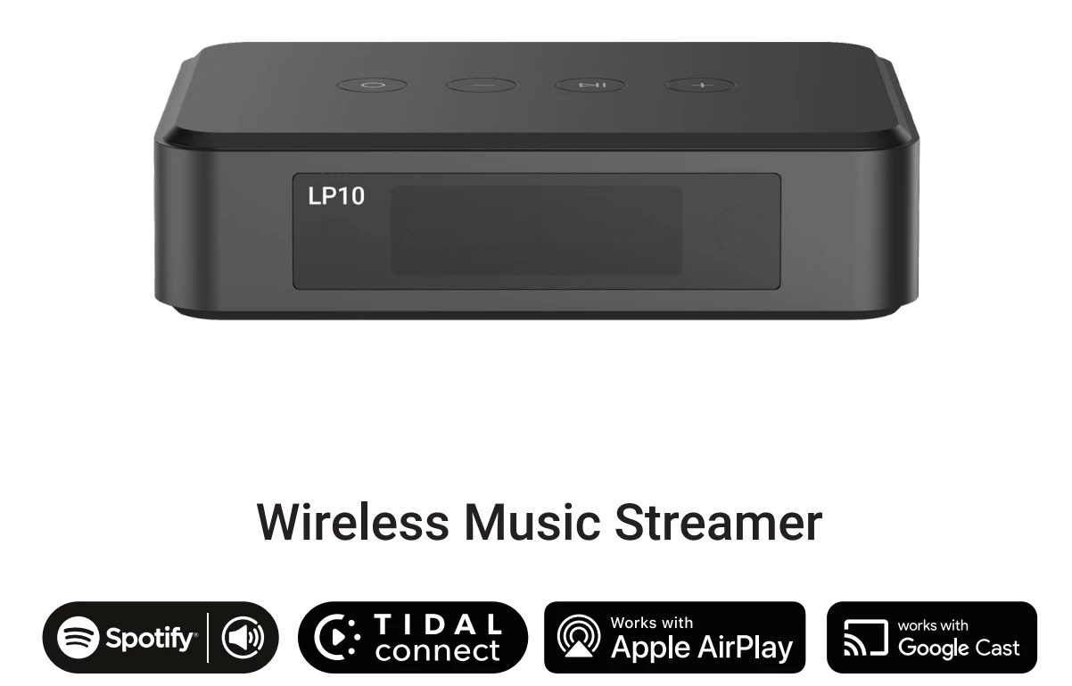 LP10 AirPlay2 Google Cast ワイヤレ - Audio Music Google のレビューと価格