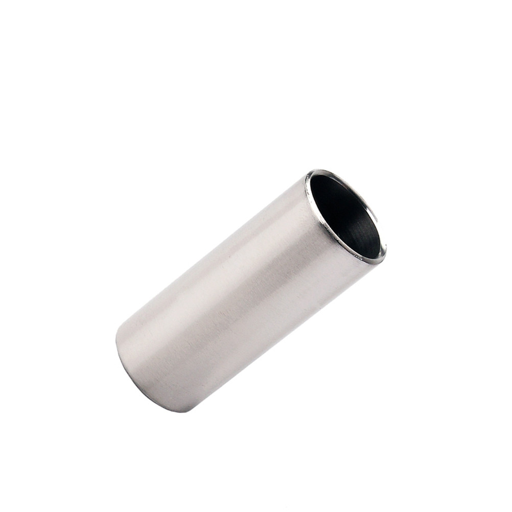 クロムメッキスチール製ギタースライド ステンレススチール製大 - Guitar Slide Tube のレビューと価格