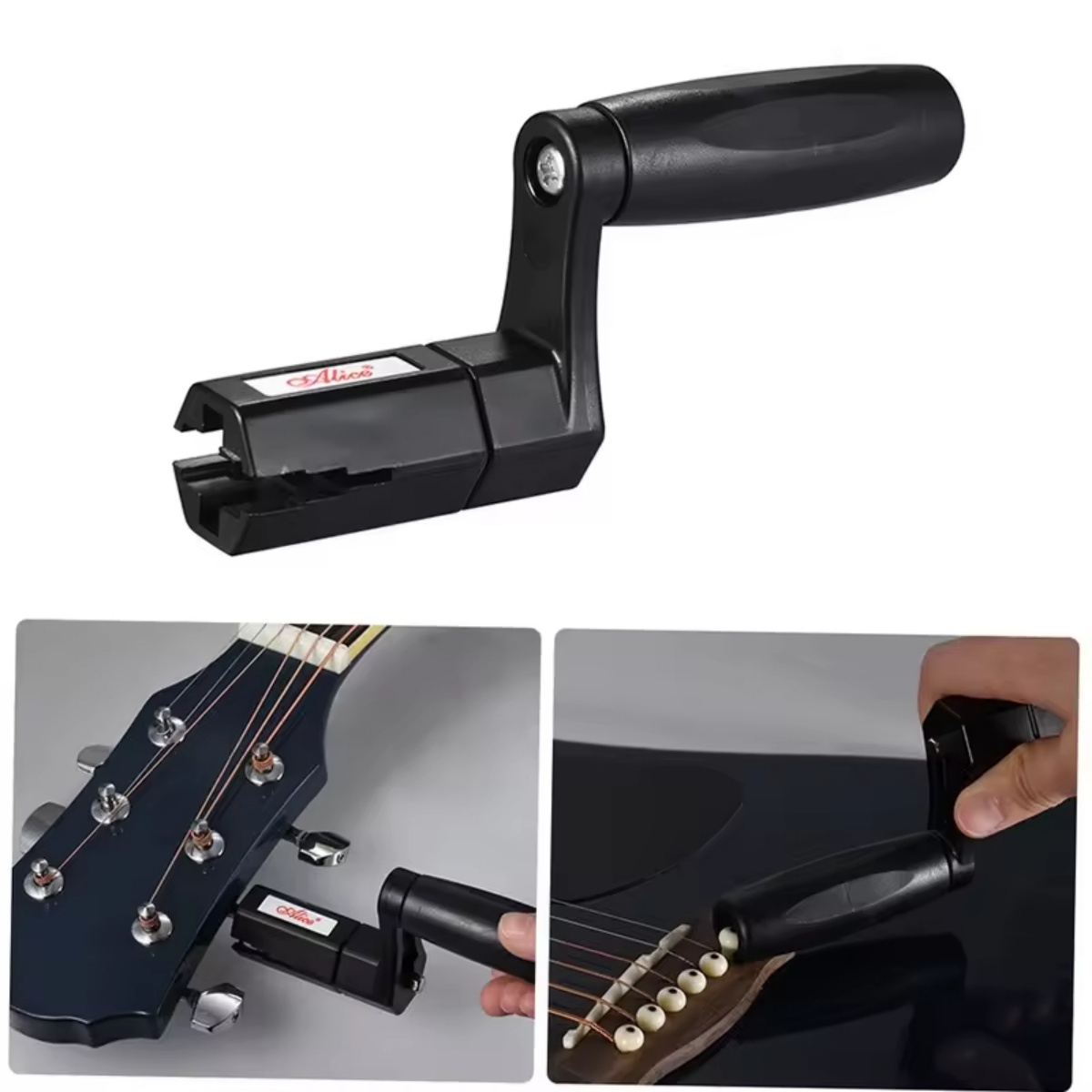 アリス多機能エレキギター弦ワインダー、ブリッジピンプラー、ド - Guitar Slide Tube のレビューと価格