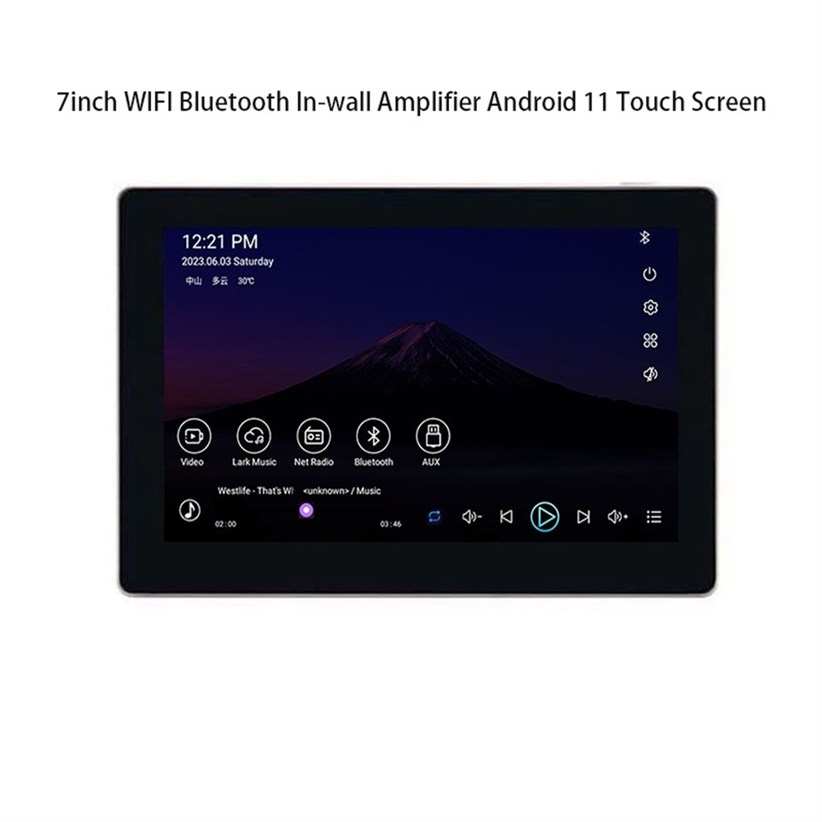 HOT!7 インチ Android 11 スマート ホーム  - Audio Music Google のレビューと価格