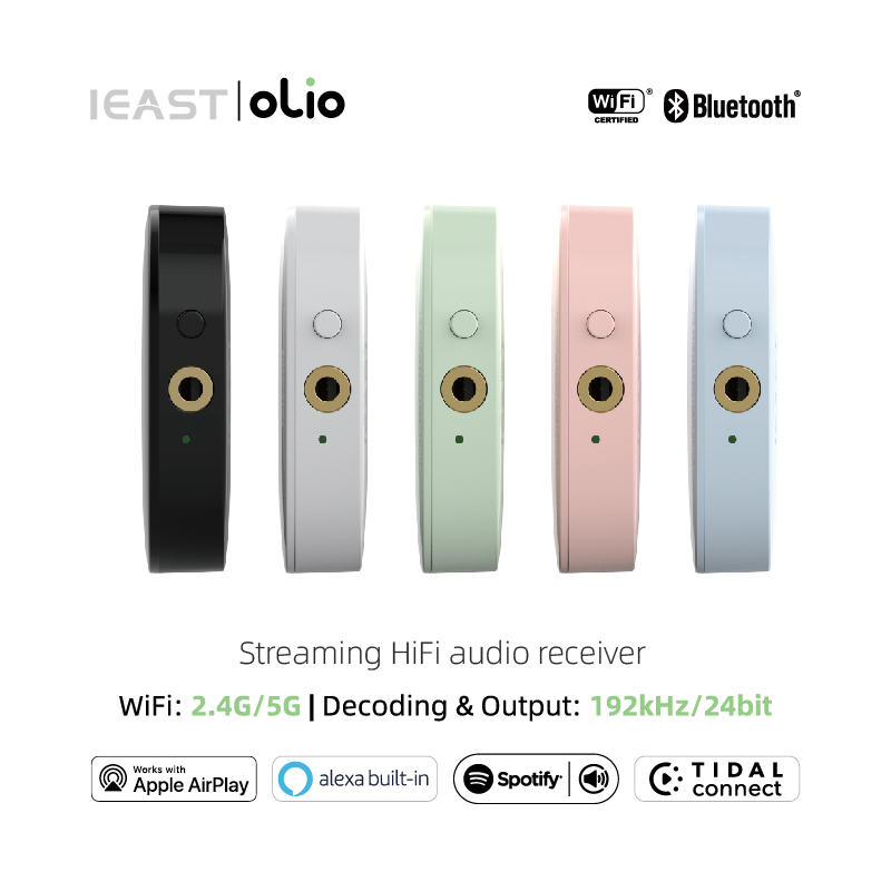 Olio AirPlay2 ワイヤレス Wi-Fi Blue - Audio Music Google のレビューと価格