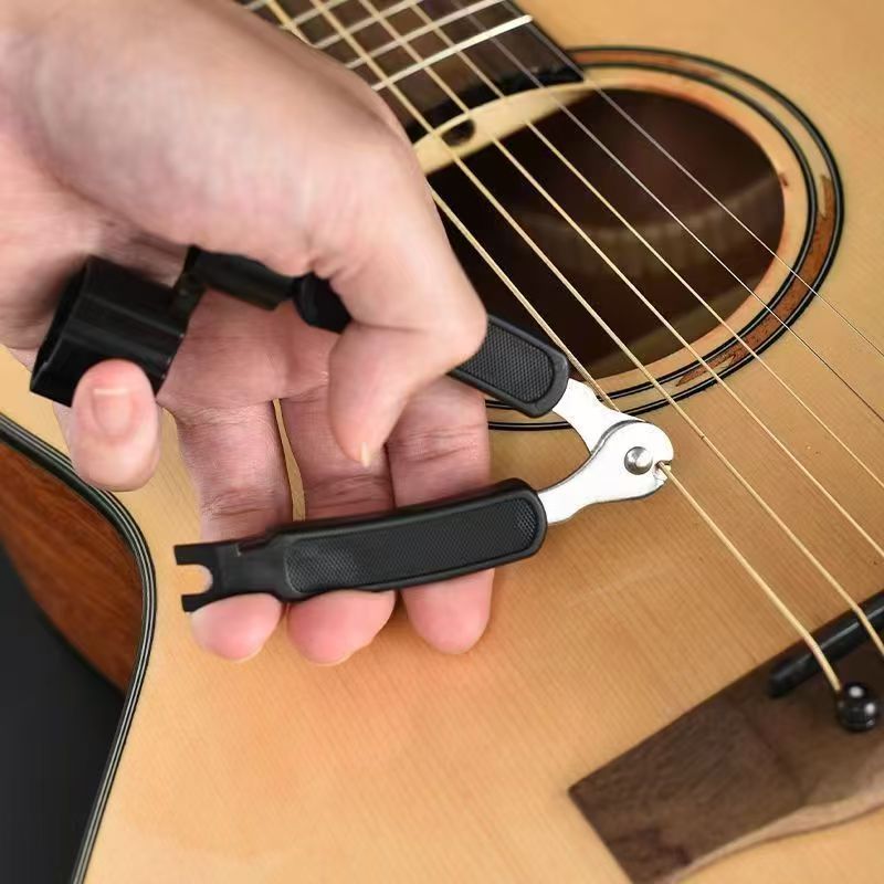 ギター3-in-1弦クリッパー、弦巻き器、ネイルプラー、ギタ - Guitar Slide Tube のレビューと価格