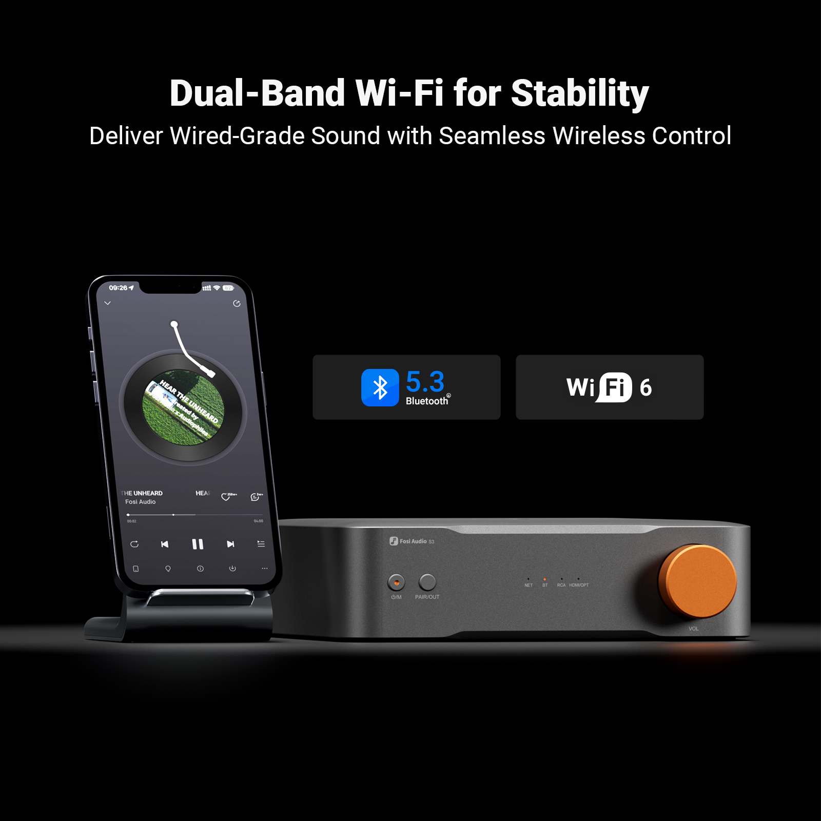 Fosi Audio S3 HiFiミュージックストリーマー - Audio Music Google のレビューと価格