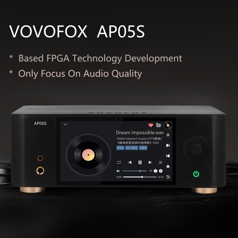 VOVOFOX-HiFi AP05S ロスレス音楽プレーヤー - Audio Music To Mp3 のレビューと価格
