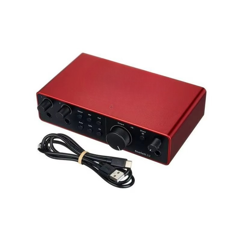 Forster Scarlet 2i2クアッド世代サウンドカ - Audio Music Instrumental のレビューと価格