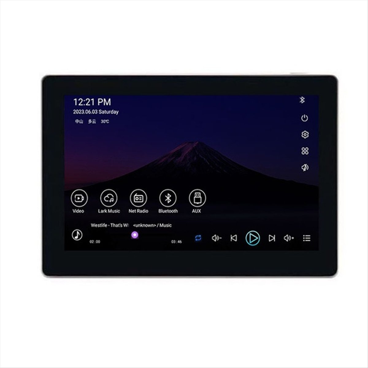 モーニング 7 インチ Android 11 スマート ホー - Audio Music Google のレビューと価格